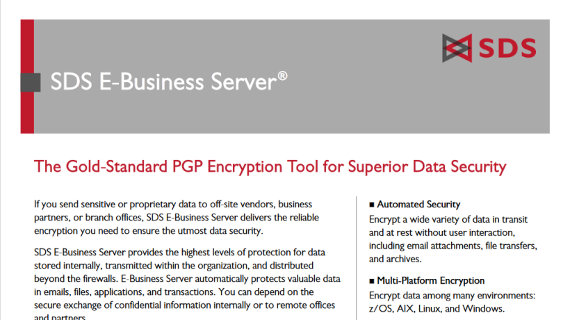 EBS Datasheet