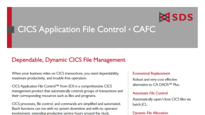 CAFC Datasheet