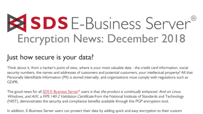 EBS Encryption News: Dec 2018