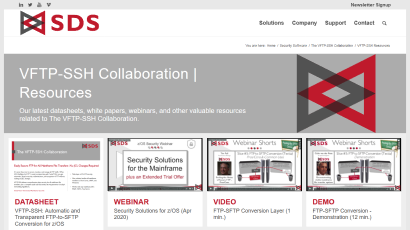 VFTP-SSH Resources page