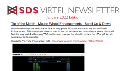 Virtel newsletter - Jan 2022