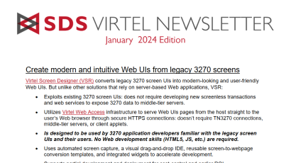 Virtel Newsletter - January 2024