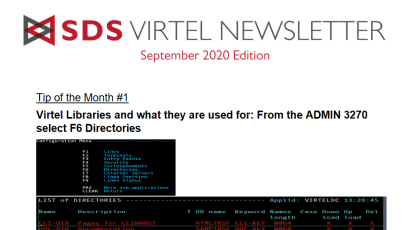 Virtel newsletter - Sep 2020