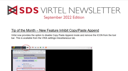 Virtel Newsletter - Sep 2022